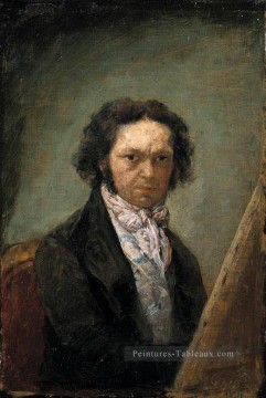 goya attended by doctor arrieta Tableau Peinture - Autoportrait 2 Francisco de Goya
